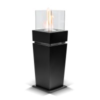 Напольный биокамин Obelisk Biofire черный